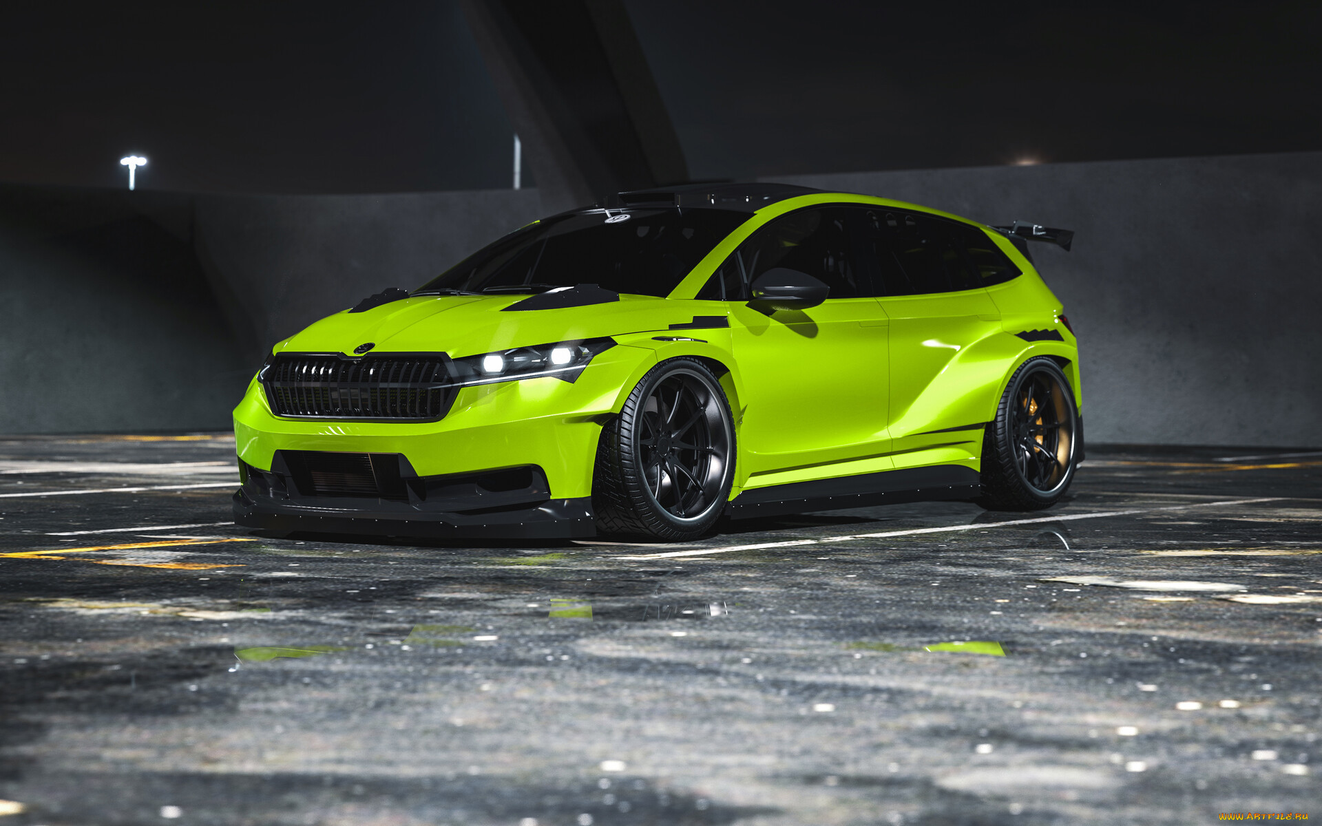 , 3, skoda, enyaq, r5, rally, version